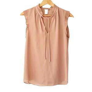 H&M Flutter Sleeve Textured Blouse